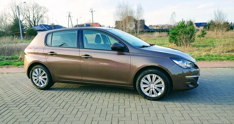 Peugeot 308 cena 31500 przebieg: 133000, rok produkcji 2014 z Solec Kujawski małe 79